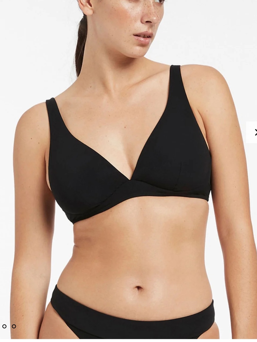 Jets Australia JETSET D/DD Underwire Bikini Top - Black Size 4